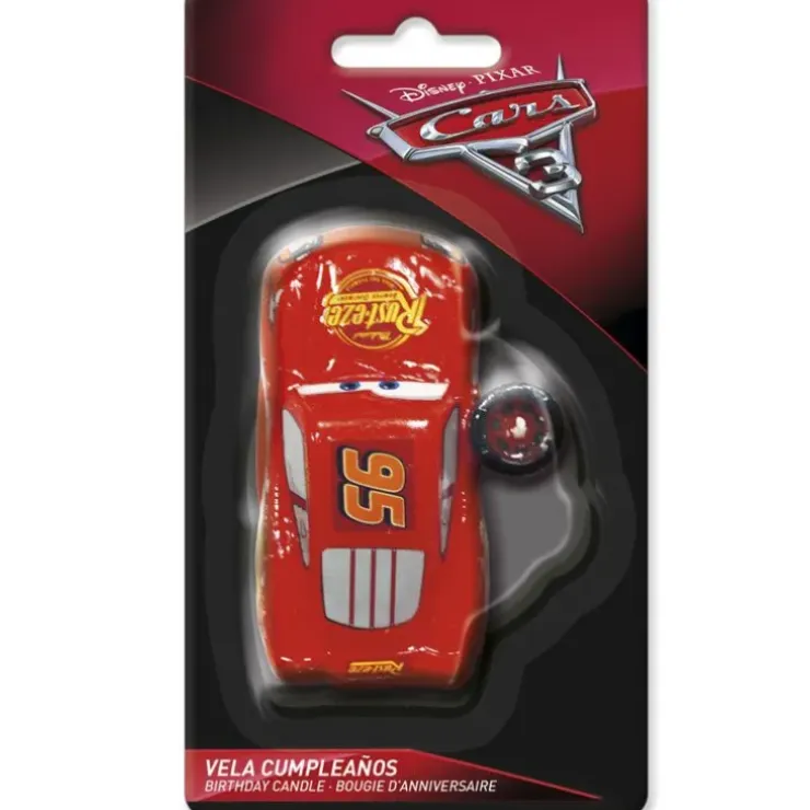 Cerf Dellier Bougie anniversaire Cars Online