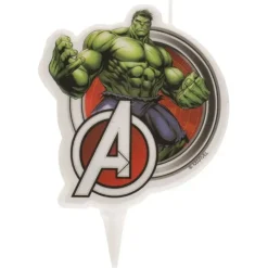 Cerf Dellier Bougie anniversaire 2D Hulk Avengers Sale