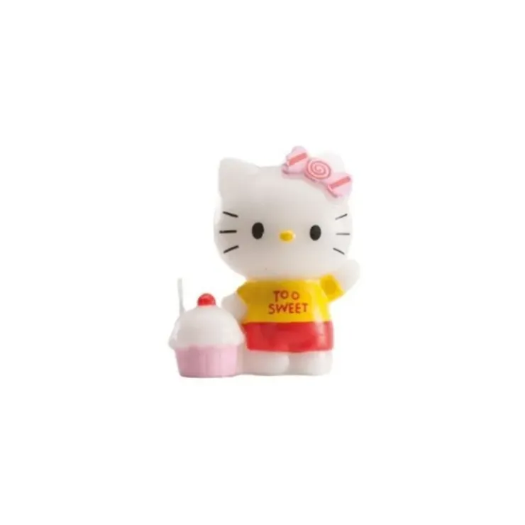 Cerf Dellier Bougie d'Anniversaire Hello Kitty sur pique Clearance