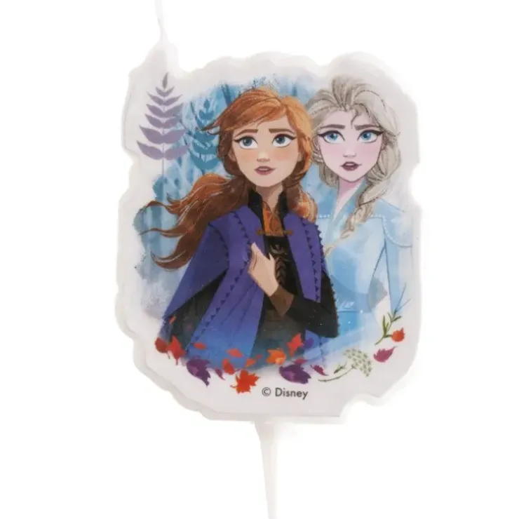 Cerf Dellier Bougie d'anniversaire la Reine des Neiges 2D New