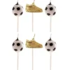 Cerf Dellier Bougies chaussures + ballons de football (x 6)