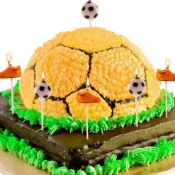Cerf Dellier Bougies chaussures + ballons de football (x 6)