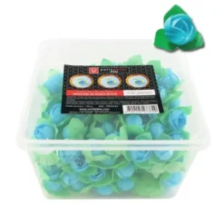 Cerf Dellier Boutons de roses bleus en azyme (x150) New