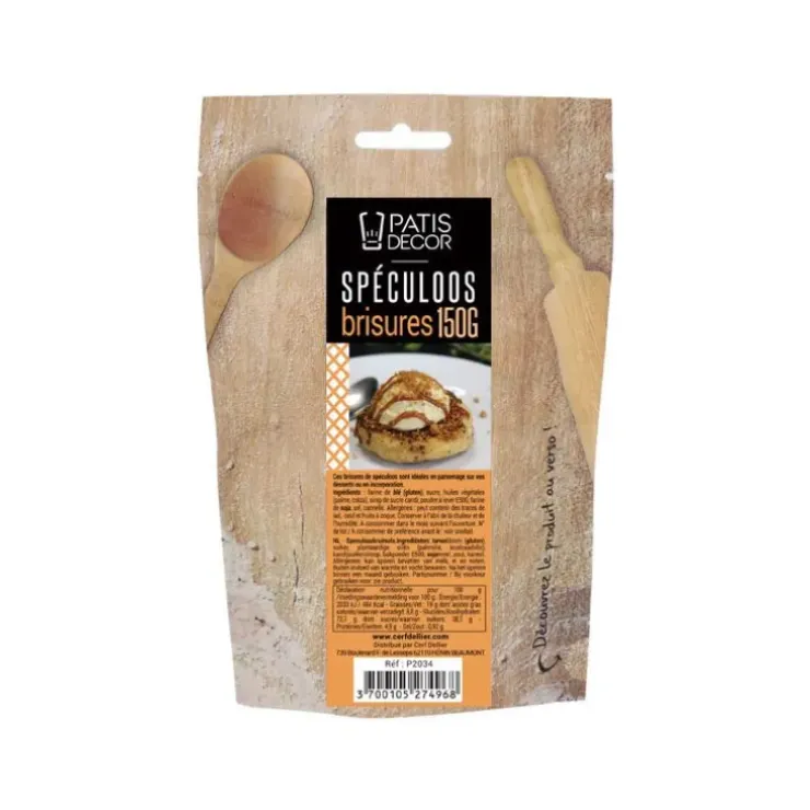 Cerf Dellier Brisures de spéculoos 150 g Best