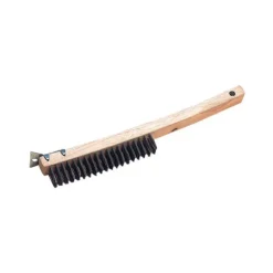 Cerf Dellier Brosse à grill avec grattoir 36,5 cm Clearance