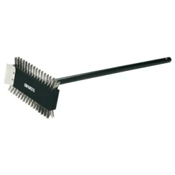 Cerf Dellier Brosse métallique avec long manche 20,5 cm Discount