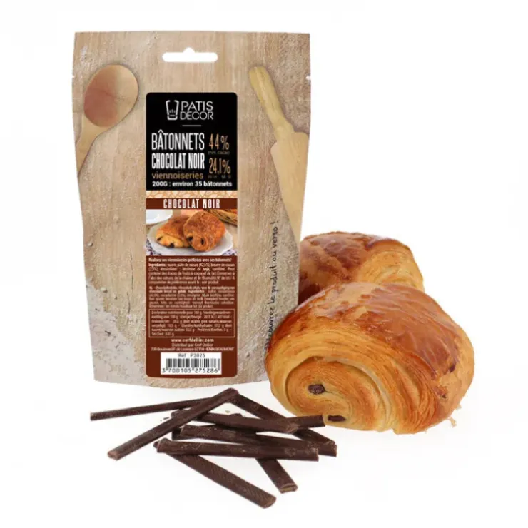 Cerf Dellier Bâtons boulangers en chocolat Barry 200 g Online