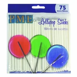 Cerf Dellier Bâtons de sucettes PME 9,5 cm (x75)