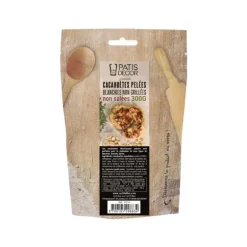 Cerf Dellier Cacahuètes pelées blanchies non grillées non salées 300 g Sale