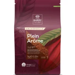 Cerf Dellier Cacao en poudre plein arôme Barry 1 kg Outlet