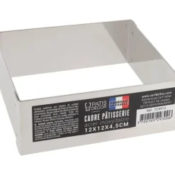 Cerf Dellier Cadre à mousse inox H 4,5 cm 12 x 12 cm Online