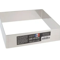 Cerf Dellier Cadre à mousse inox H 4,5 cm 18 x 18 cm Clearance