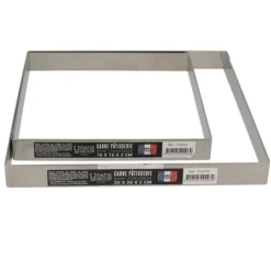 Cerf Dellier Cadre à pâtisserie inox H 2 cm - 20 x 20 cm Online