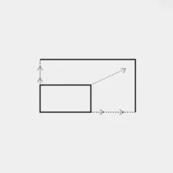 Cerf Dellier Cadre extensible inox rectangle Hauteur 5cm De Buyer Best
