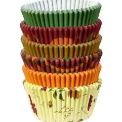 Cerf Dellier Caissette cupcake automne assorties Wilton (x150) Outlet