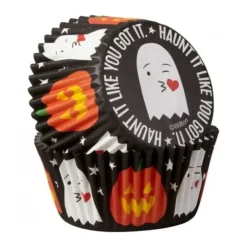 Cerf Dellier Caissette cupcake Halloween Haunt it like you got it Wilton (x75) Best