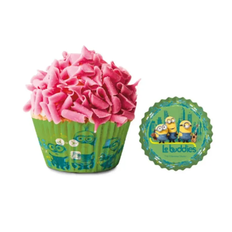 Cerf Dellier Caissette cupcake Les Minions (x 50) New