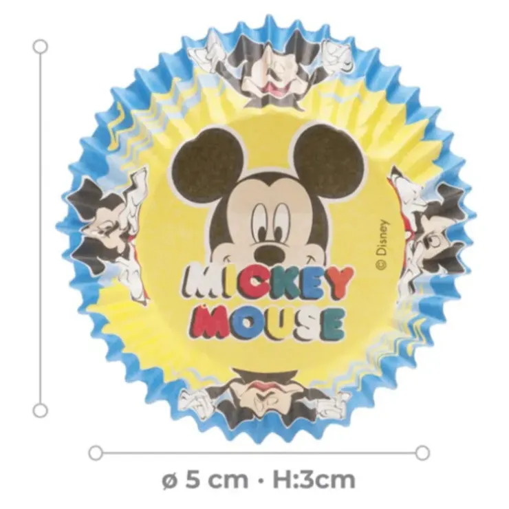 Cerf Dellier Caissette cupcake Mickey (x25) Clearance
