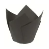 Cerf Dellier Caissette haute Tulipcup noire (x 200)