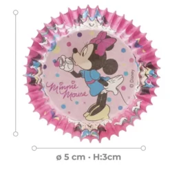 Cerf Dellier Caissettes à cupcake roses Minnie (x25) Hot