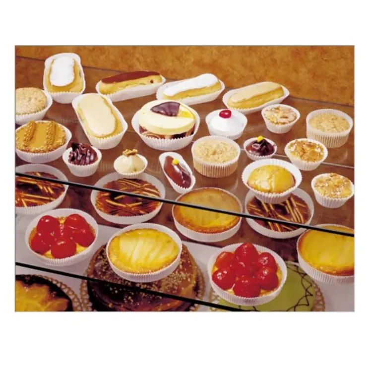 Cerf Dellier Caissettes cuisson Calypso blanches n° 1208 (x1000) Clearance