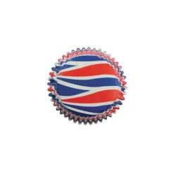 Cerf Dellier Caissettes cupcake Drapeau anglais (x60) Hot