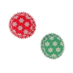 Cerf Dellier Caissettes cupcakes de cuisson "christmas green/red" (x16) Sale