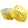 Cerf Dellier Caissettes cupcakes dorées (x50) Online