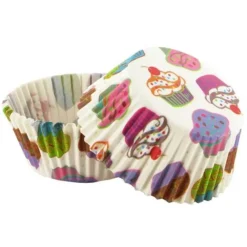 Cerf Dellier Caissettes cupcakes "Cupcakes colorés" (x50) New