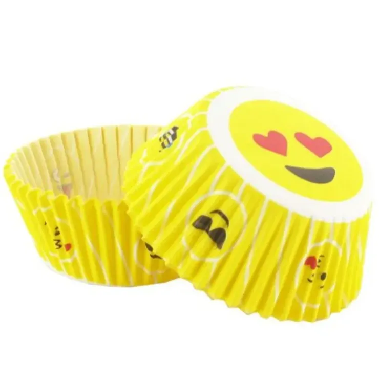 Cerf Dellier Caissettes cupcakes "Emoticônes" (x50) Hot