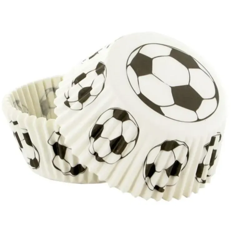 Cerf Dellier Caissettes cupcakes "Football" (x50) Sale