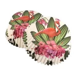 Cerf Dellier Caissettes cupcakes "Flamants roses" (x50) Sale