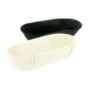 Cerf Dellier Caissettes de cuisson à éclair noires et blanches (x40) Online