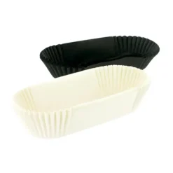 Cerf Dellier Caissettes de cuisson à éclair noires et blanches (x40) Online