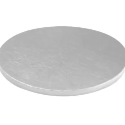 Cerf Dellier Cake Drum Rond Argent Ø 20 cm New