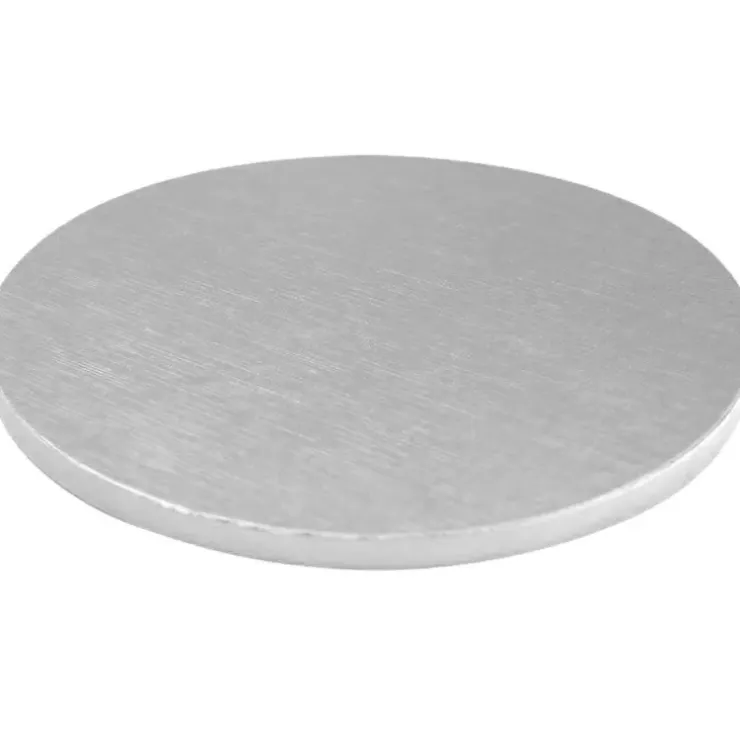 Cerf Dellier Cake Drum Rond Argent Ø 20 cm New