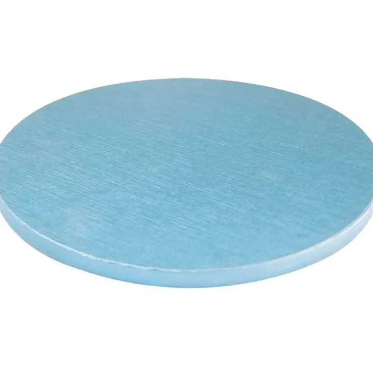 Cerf Dellier Cake Drum Rond Bleu Ø 35 cm Discount