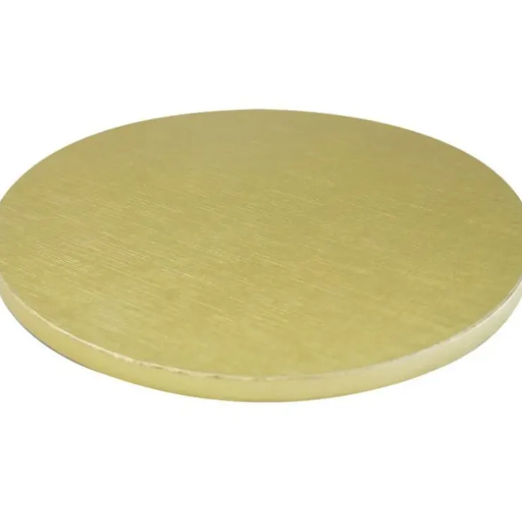 Cerf Dellier Cake Drum Rond Or Ø 35 cm Clearance