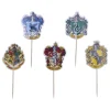 Cerf Dellier Cake topper blasons maisons Harry Potter (x6) Sale