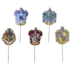 Cerf Dellier Cake topper blasons maisons Harry Potter (x6) Sale