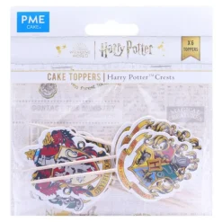 Cerf Dellier Cake topper blasons maisons Harry Potter (x6) Sale