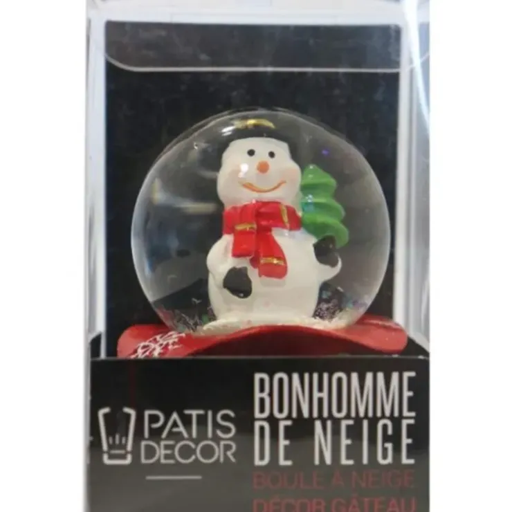 Cerf Dellier Cake Topper Boule à neige Bonhomme de neige Clearance