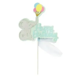 Cerf Dellier Cake topper éléphant anniversaire Sale