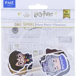 Cerf Dellier Cake topper personnages Harry Potter (x6)