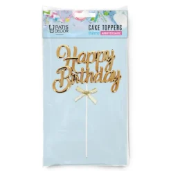 Cerf Dellier Cake topper "Happy birthday" 3 Online
