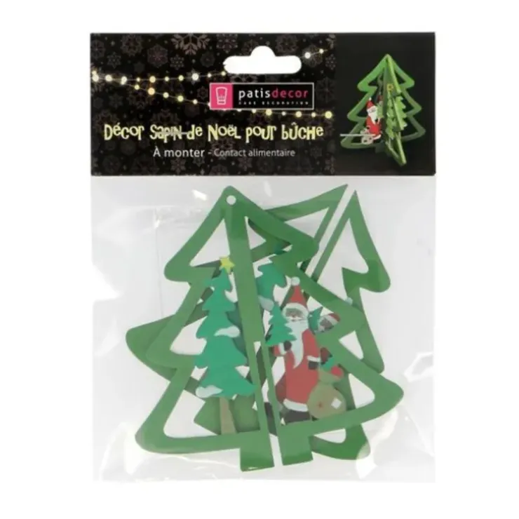Cerf Dellier Cake Topper Sapin de Noël Best