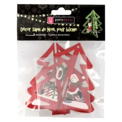 Cerf Dellier Cake Topper Sapin de Noël Best