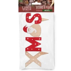 Cerf Dellier Cake topper XMAS