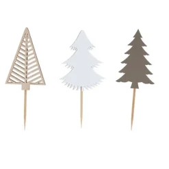 Cerf Dellier Cake toppers sapins Hot
