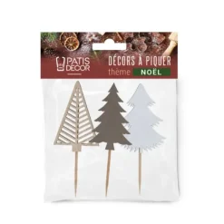 Cerf Dellier Cake toppers sapins Hot